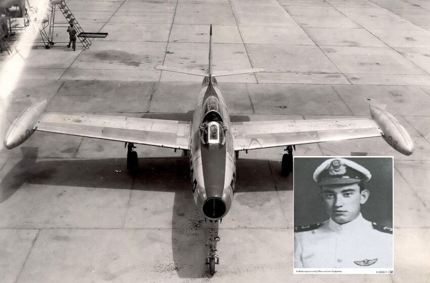  Σαν σήμερα χάνει την ζωή του με F-84G ο Ανθυποσμηναγός (Ι) Χρήστος Πανουσίου