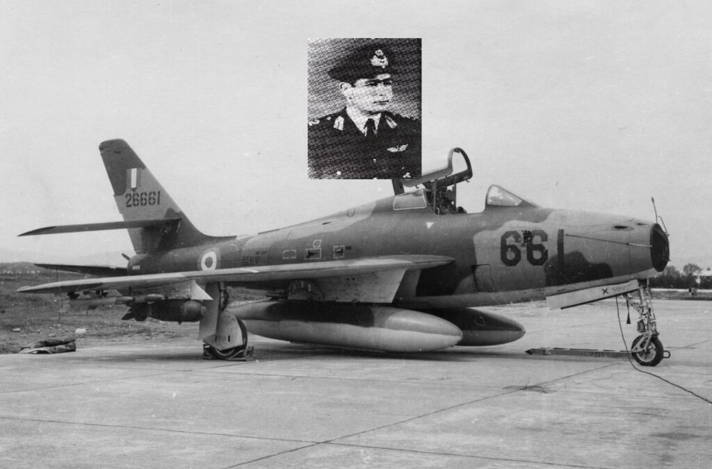 F-84F-Ανθυποσμηναγός (Ι) Ευάγγελος Δούκας