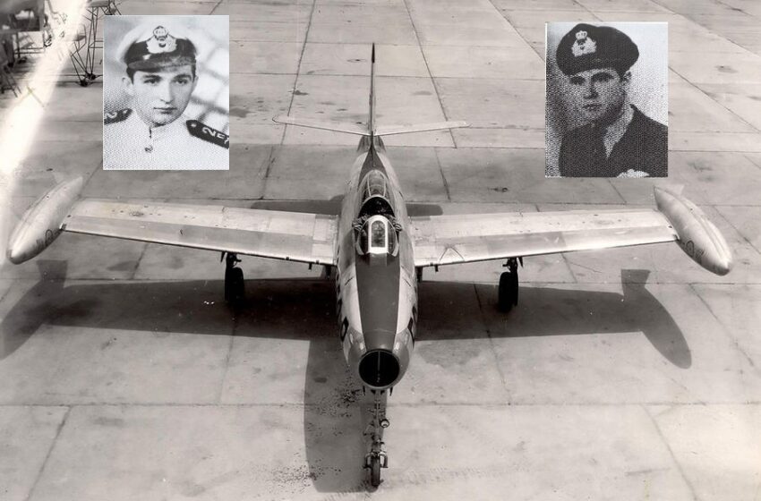  Σαν σήμερα το 1958 δύο πιλότοι της 337 Μοίρας χάνουν την ζωή τους