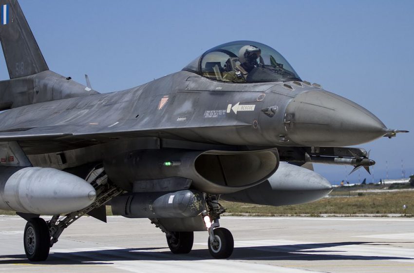  ΕΚΤΑΚΤΟ : Εγκατάλειψη αεροσκάφους F-16C Block 52 στην Αεροπορική Βάση της 117 Πτέρυγας Μάχης