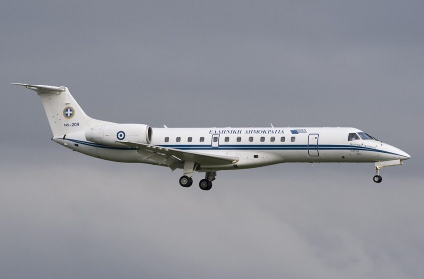  To VIP αεροσκάφος Embraer-135LR δωρεά στην Κύπρο