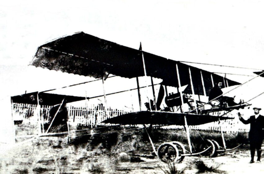  Σαν σήμερα το 1912 η πρώτη επίσημη πτήση Henry Farman (‘Δαίδαλος’) με τον Δημ. Καμπέρο
