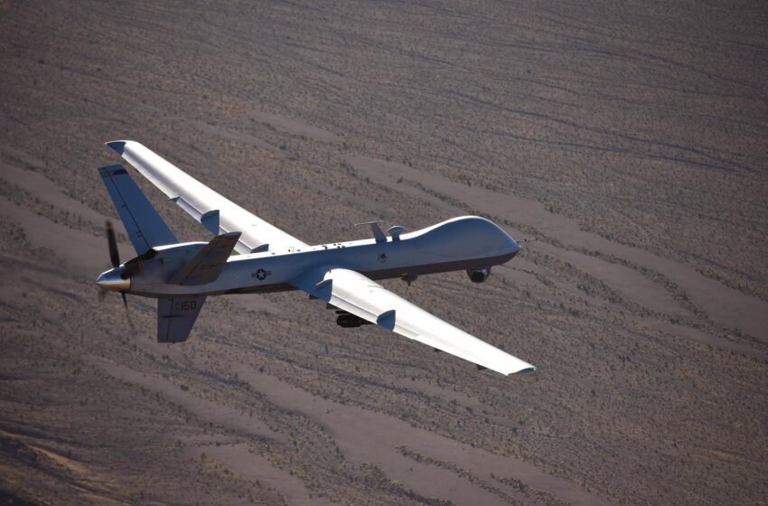 Συνετρίβη Αμερικάνικο MQ-9 Reaper (ΒΙΝΤΕΟ)