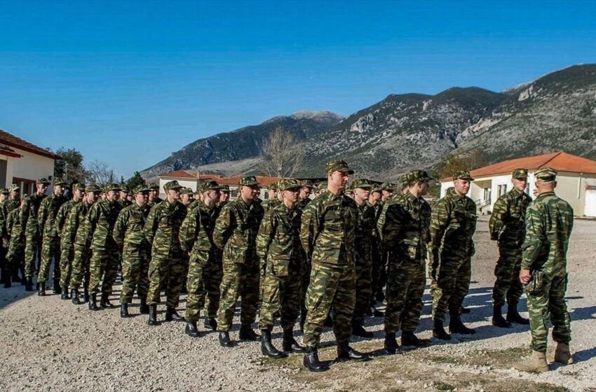  Πρόσκηση κατάταξης στο Στρατό Ξηράς με την 2022 Ε΄/ΕΣΣΟ