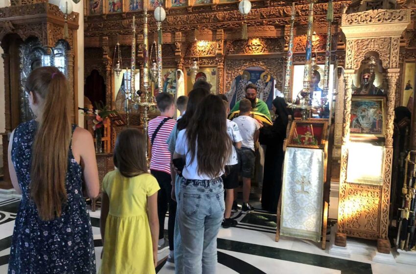 Στα ΚΑΑΥ Λεπτοκαρυάς και Μαλακίου Φιλοξενήθηκαν Μέλη Οικογενειών Στελεχών των Ειδικών Δυνάμεων της Ουκρανίας