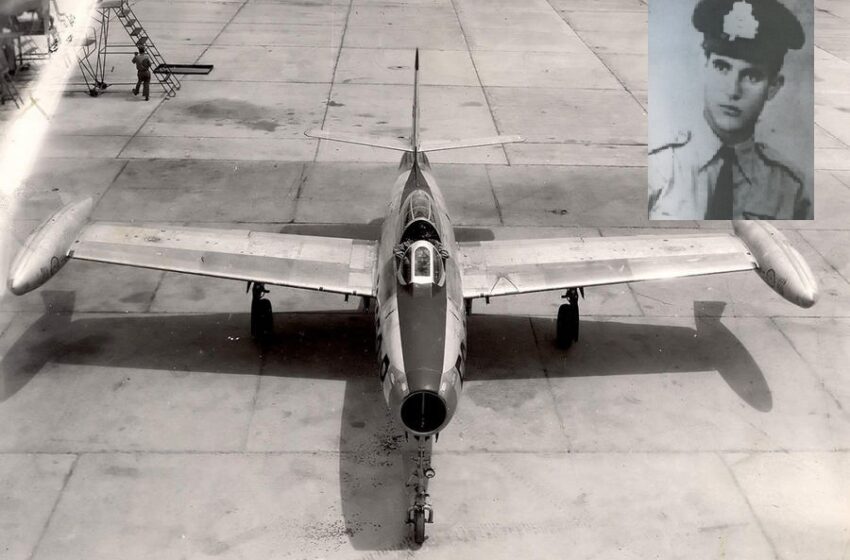 Σαν σήμερα χάνει την ζωή του με F-84G ο Ανθυποσμηναγός Γερτός Κωνσταντίνος