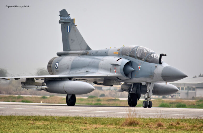  Η 331 Μοίρα με τα Mirage 2000-5 βγαίνει ξανά στο εξωτερικό