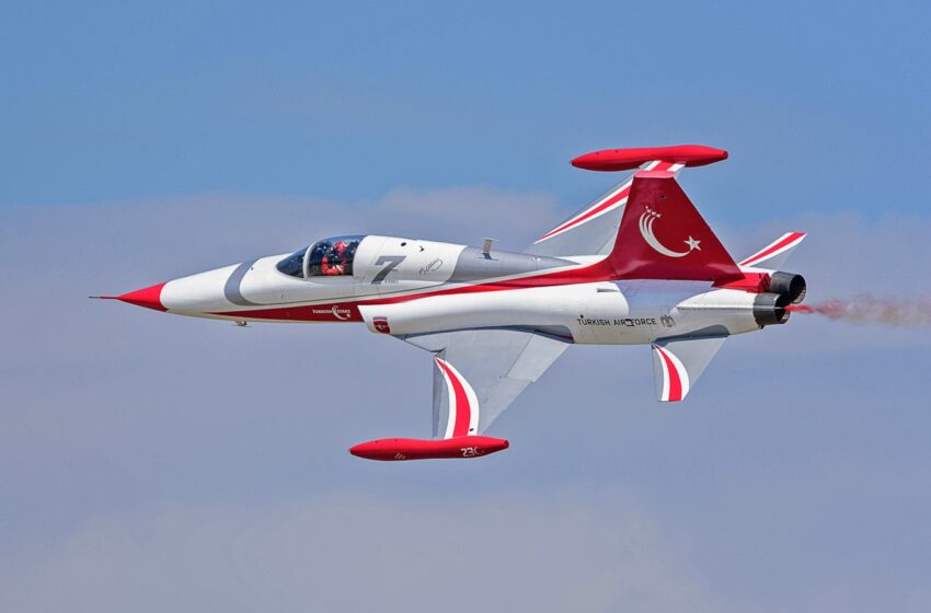  Απώλεια αεροσκάφους F-5 της ομάδας αεροπορικών επιδείξεων Turkish Stars
