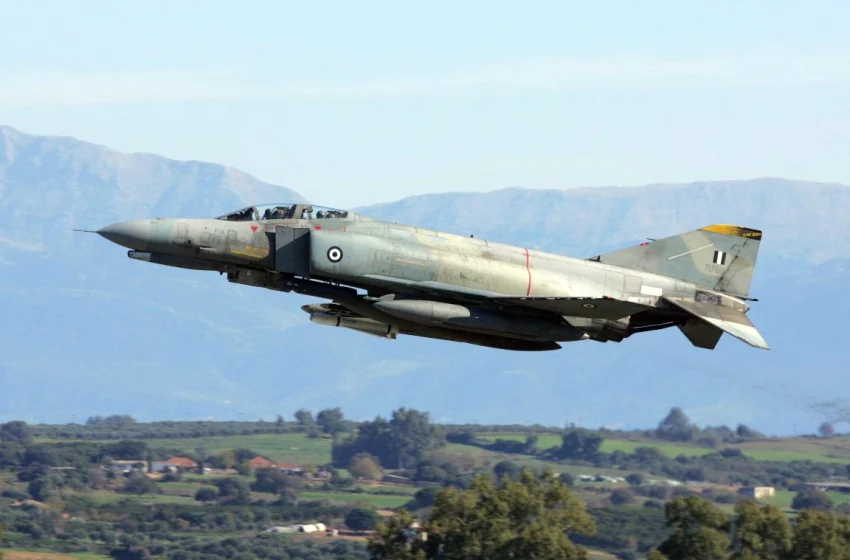  ΕΚΤΑΚΤΟ : Κάτεπεσε F-4E της 117 Πτέρυγας Μάχης (ΒΙΝΤΕΟ – Συνεχής ενημέρωση)
