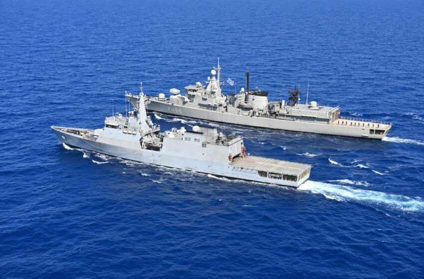  Συνεκπαίδευση Πολεμικού Ναυτικού με το Πολεμικό Ναυτικό της Ινδίας