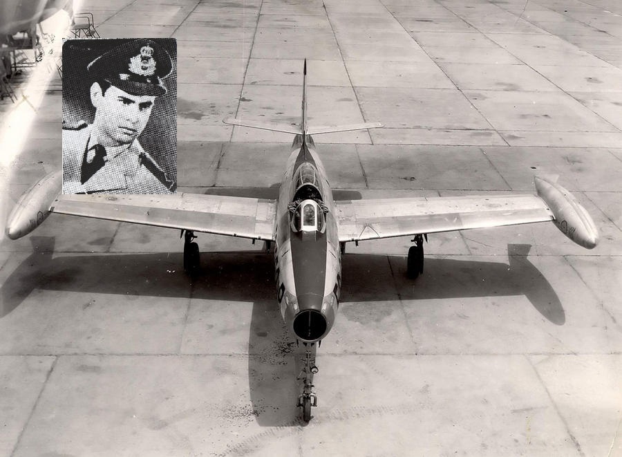 F-84G Ανθυποσμηναγός (Ι) Απόστολος Ζαμάνης