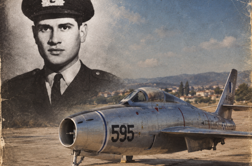  8 Σεπτεμβρίου 1962 | Η τελευταία πτήση του Ανθυποσμηναγού Αλέξανδρου Νάκου με F-84F