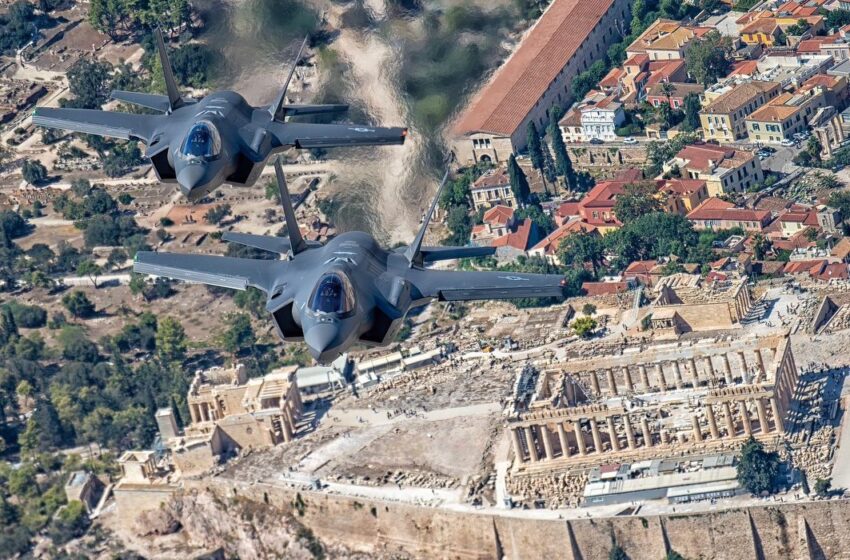  Εντυπωσιακές φωτογραφίες F-35 πάνω από την Ακρόπολη [pics]