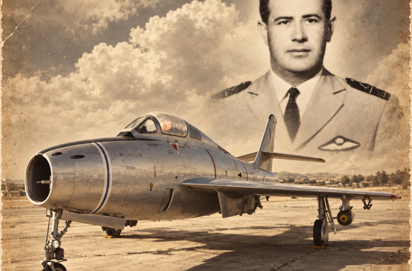  8 Οκτωβρίου 1969 | Η τελευταία πτήση του Σμηναγού Κωνσταντίνου Κούβελα με F-84F