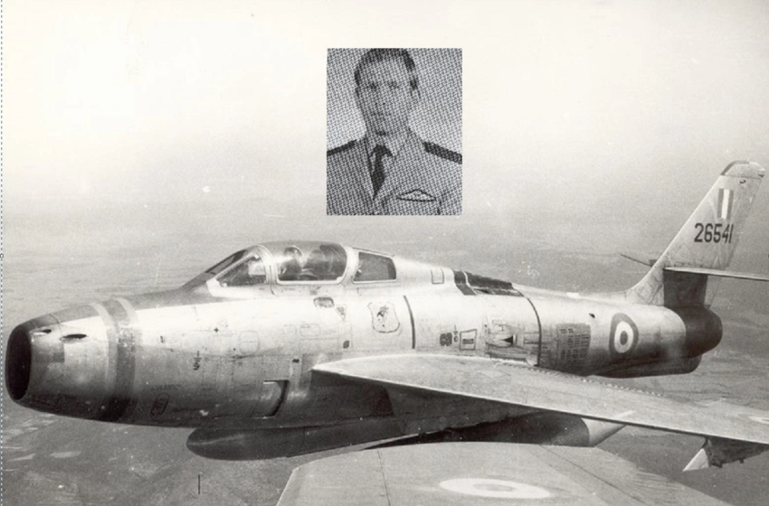 F-84F - Υποσμηναγός (Ι) Αναστάσιος Μπραβάκης