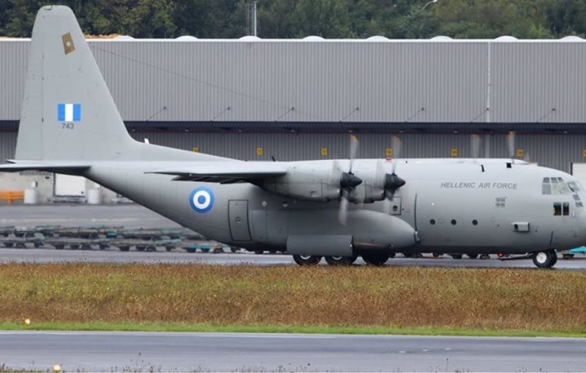  C-130 της ΠΑ θα αναχωρήσει για την Λωρίδα της Γάζας