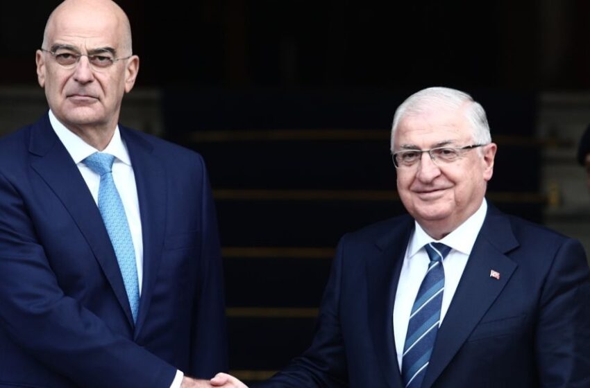 Συνάντηση Δένδια – Γκιουλέρ : Επικύρωσαν τις δραστηριότητες Μέτρων Οικοδόμησης Εμπιστοσύνης