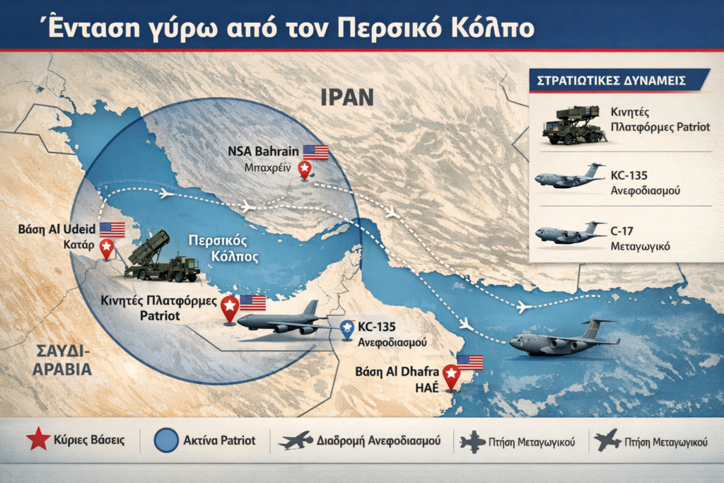 Κινητοποίηση των ΗΠΑ κοντά στο Ιράν