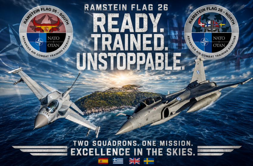  Ramstein Flag 2026 | Πολυεθνική Αεροπορική Πολυπλοκότητα και Αναβαθμισμένος Ρόλος της Πολεμικής Αεροπορίας