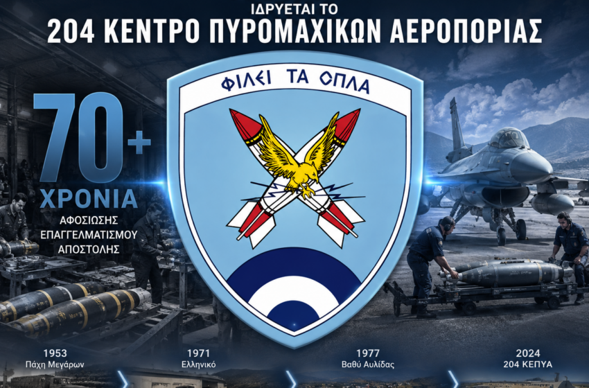  204 ΚΕΠΥΑ | Εκεί όπου φυλάσσεται η ισχύς της Πολεμικής Αεροπορίας