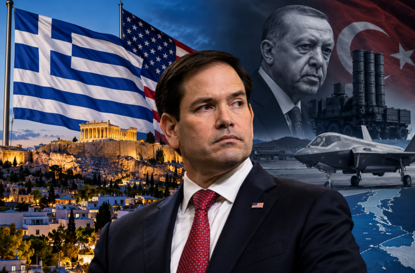  Ο Ρούμπιο έρχεται στην Αθήνα με βαρύ παρελθόν απέναντι στην Άγκυρα – S-400, F-35 και Αιγαίο στο παρασκήνιο