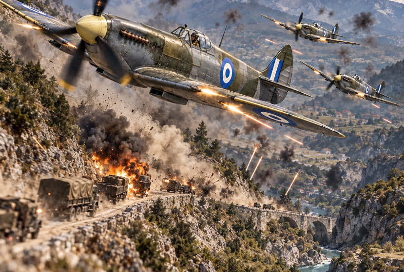  Ελληνικά Spitfire πάνω από τη Γιουγκοσλαβία – Η επιχείρηση της 12ης Οκτωβρίου 1944